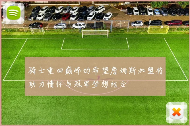 骑士重回巅峰的希望詹姆斯加盟将助力情怀与冠军梦想结合